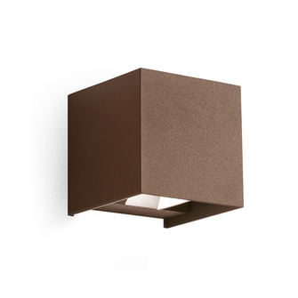 Applique ZORA 2x5W luce calda 3000K/4000K/5500K GEALED piccolo marrone IP65