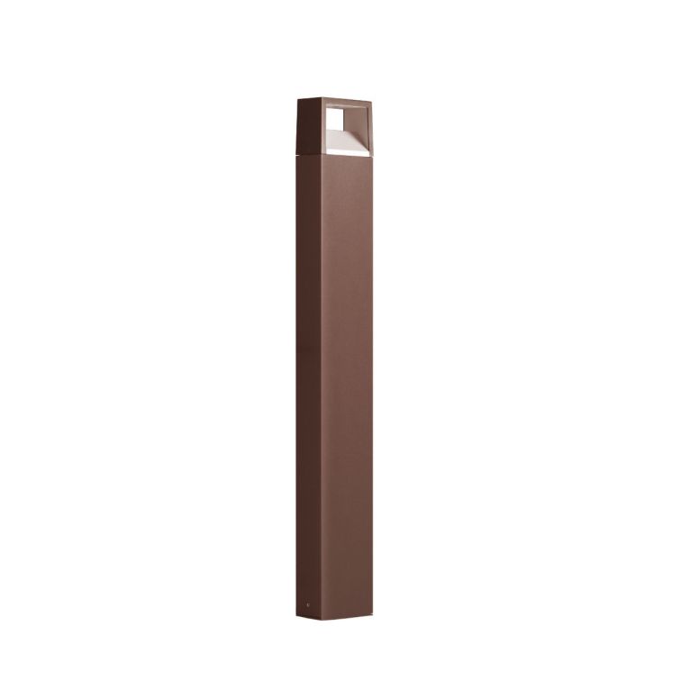 paletto da giardino 9w cct corten ip54 gealuce 1m
