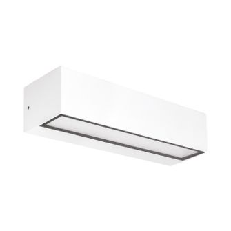 Applique LED 2x10W CCT Gealuce rettangolare bianco medio IP65