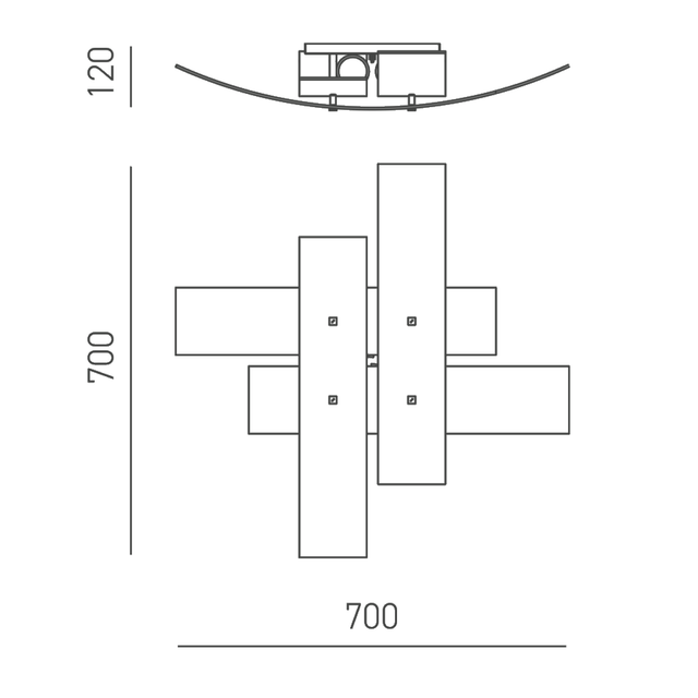 plafoniera-lara-e27-gealuce-medio-argento