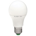 lampadina led goccia e27 10w luce calda 3000k ecoman vetro ghiaccio