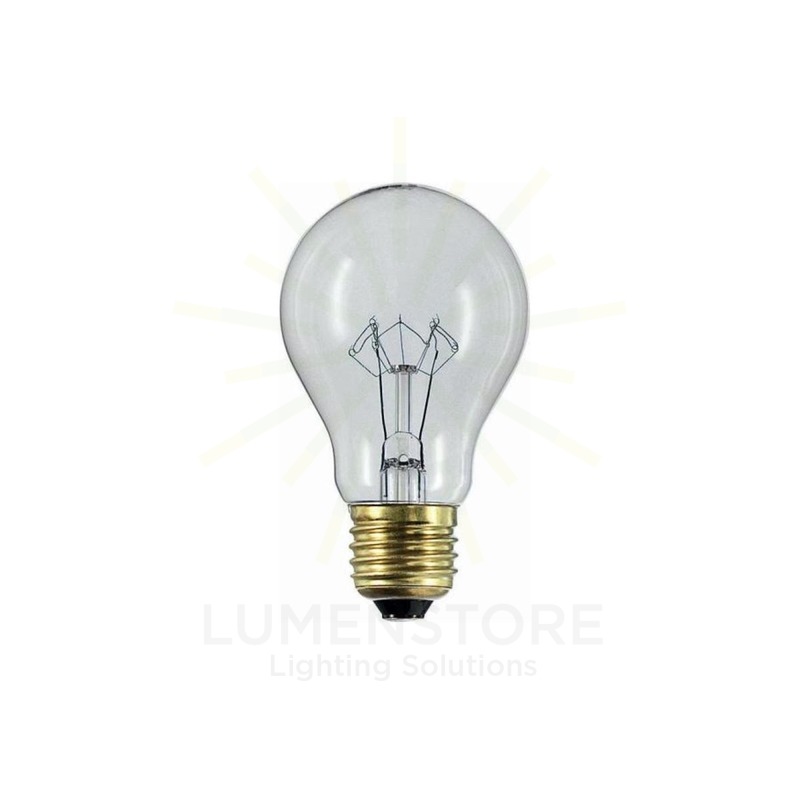 lampadina ad incandescenza  e27 60w 24v