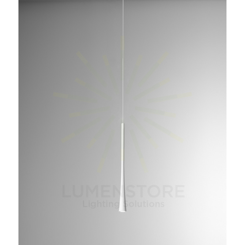 lampadario da incasso dafne 7w luce calda 3000k gealuce piccolo bianco