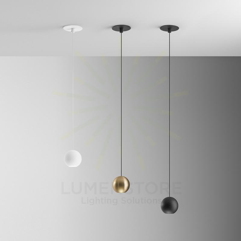 lampadario da incasso guya 8.5w luce calda 3000k gealuce nero