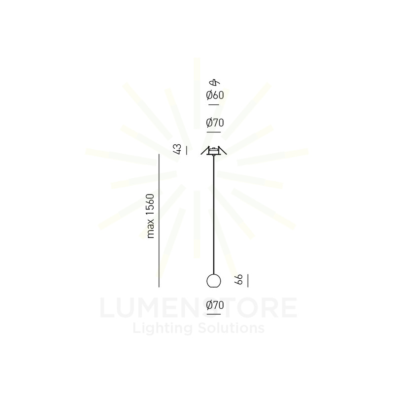 lampadario da incasso guya 8.5w luce calda 3000k gealuce bianco