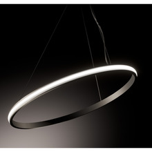 lampadario iole 28w luce calda 3000k gealuce singolo titanio