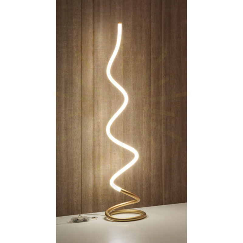 piantana berta 30w luce calda 3000k gealuce oro