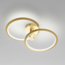 plafoniera katrine 40w luce calda 3000k gealuce oro piccolo