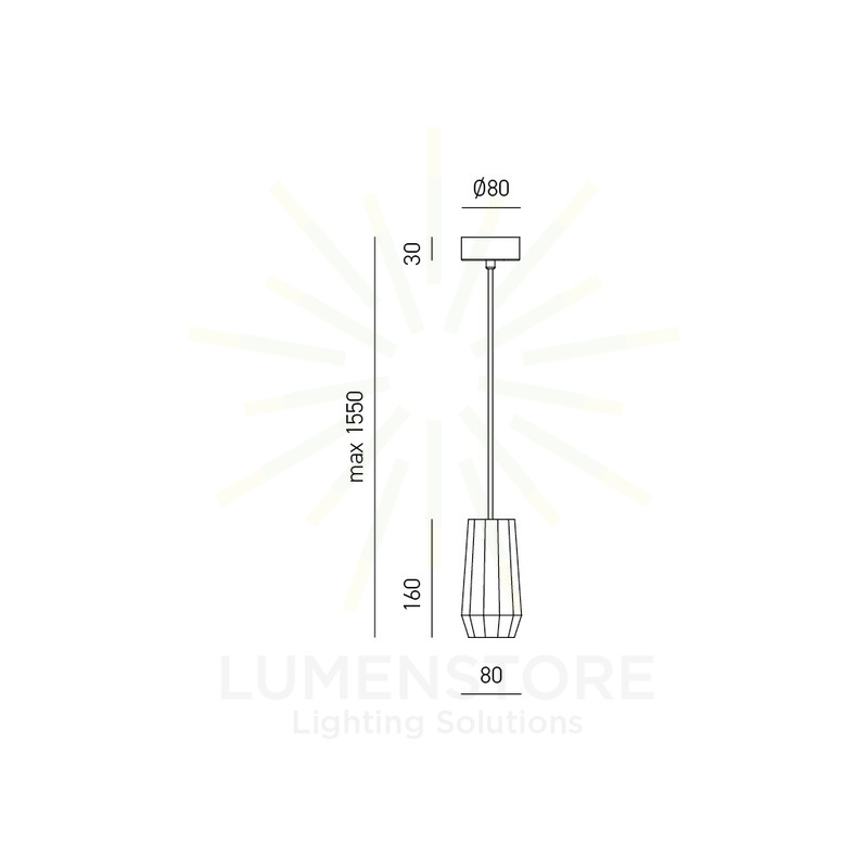 lampadario jade gu10 gealuce bianco