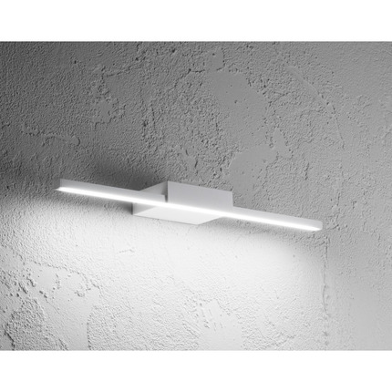 applique one 16w luce calda 3000k gealuce bianco grande ip44