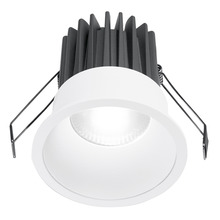 faretto da incasso celia 10w luce calda 3000k gealed piccolo bianco