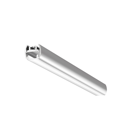 profilo in alluminio baku per strisce led 2mt gealed piccolo argento