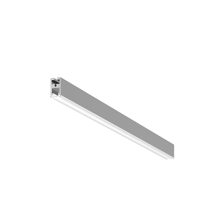 profilo in alluminio bled per strisce led 2mt gealed piccolo argento