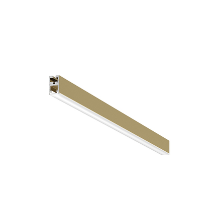 profilo in alluminio bled per strisce led 2mt gealed piccolo oro