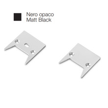 accessorio tappo bucarest piccolo per profilo led gealed nero 2pz