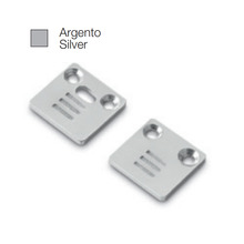 accessorio tappo riga piccolo per profilo led gealed argento 2pz