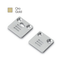 accessorio tappo riga piccolo per profilo led gealed oro 2pz