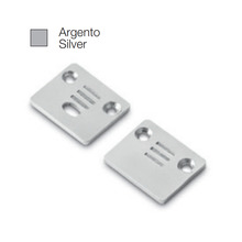 accessorio tappo riga grande per profilo led gealed argento 2pz