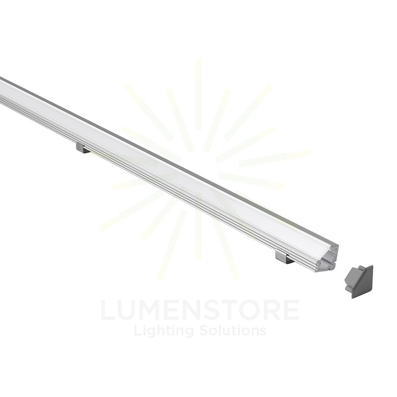 profilo in alluminio skub per strisce led 2mt gealed