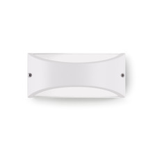 applique lien 10w luce naturale 4000k gealed bianco ip54