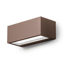 applique ruhm 15w luce naturale 4000k gealed ruggine ip65