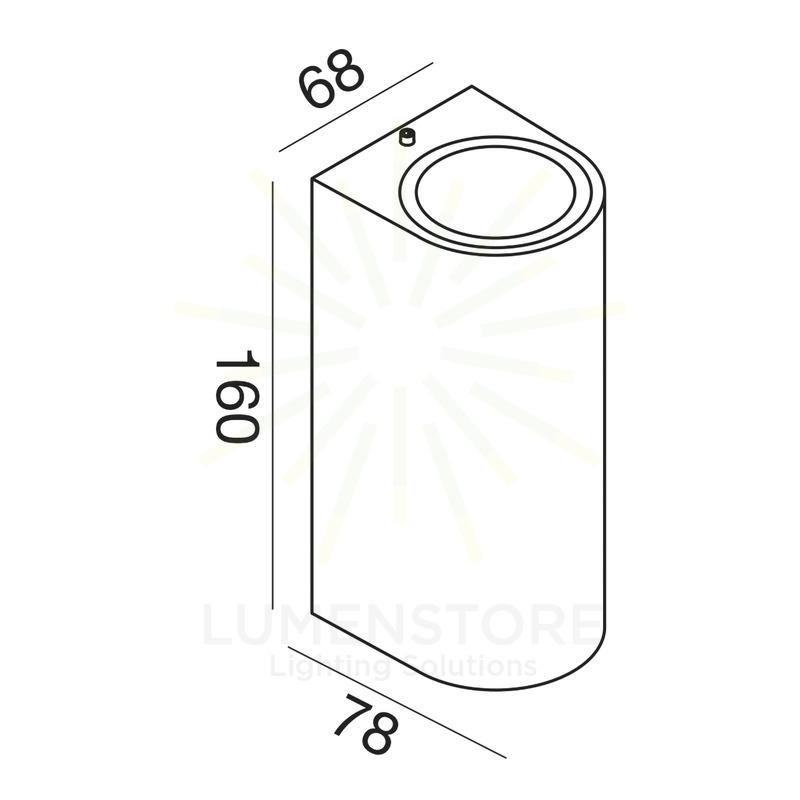 applique vejo-b gu10 gealed ruggineip44 grande