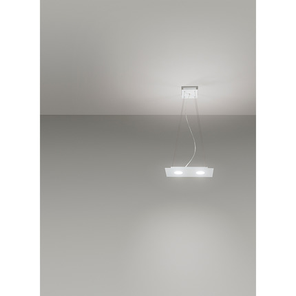 lampadario flet 3 x gx53 affralux bianco rettangolare piccolo