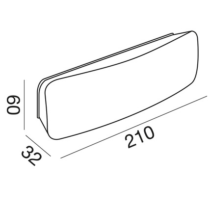 segnapasso dagr 7w luce naturale 4000k gealed ip54