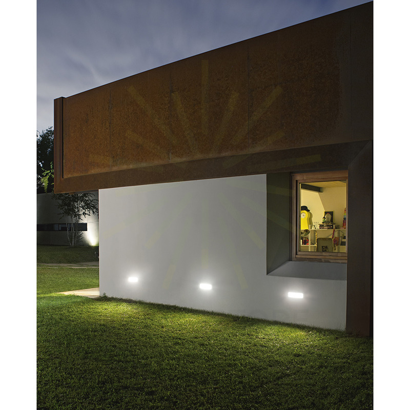 segnapasso dagr 7w luce naturale 4000k gealed ip54