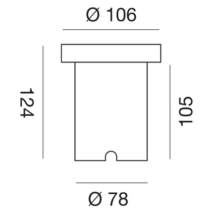 faretto calpestabile egoi gu10 gealed tondo ip67