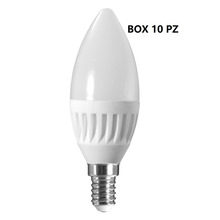 lampadina led gla320c e14 9w luce calda 3000k gealed box 10 pezzi