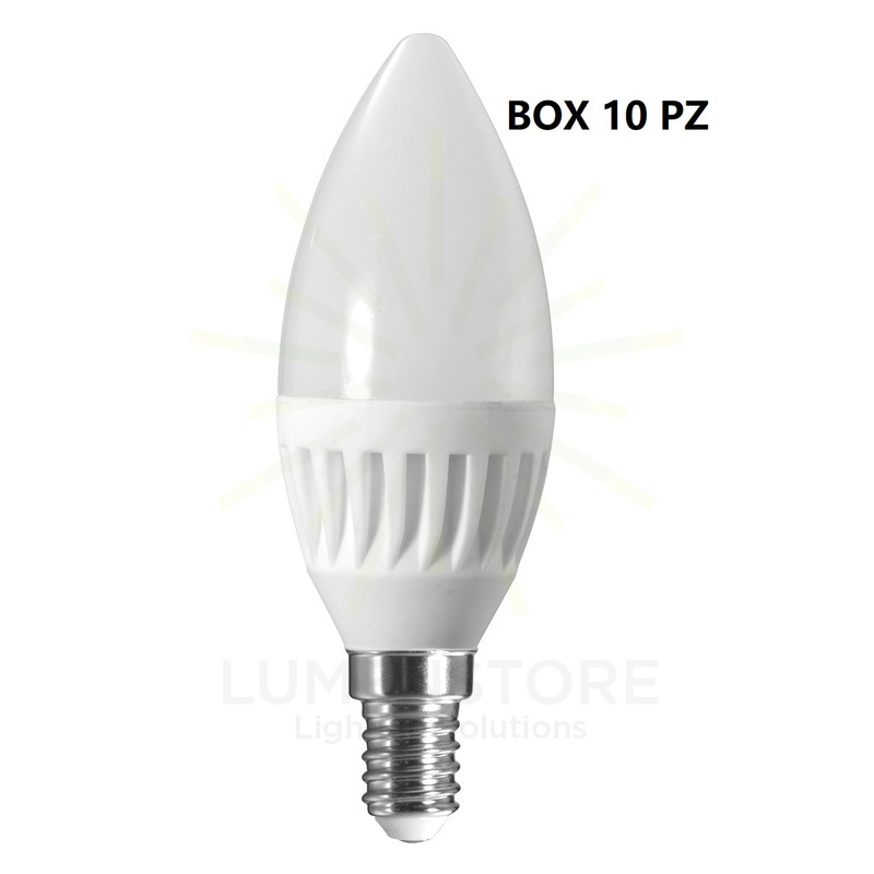 lampadina led gla320n e14 9w luce naturale 4000k gealed box 10 pezzi