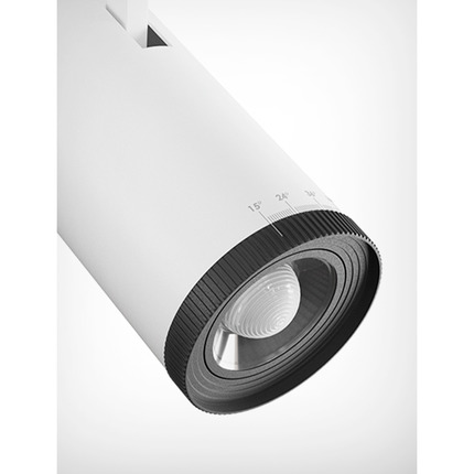 faretto led da binario 15/20/25w 220/240v cct beneito faure nero ip20 4901