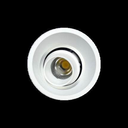 faretto da incasso tao 10w luce calda 3000k beneito faure bianco ip32