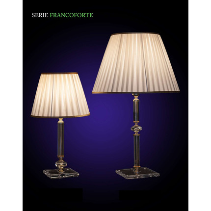 lampada francoforte e14 cristal luce piccola