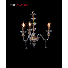 lampadario maiorca 3 x e14 cristal luce