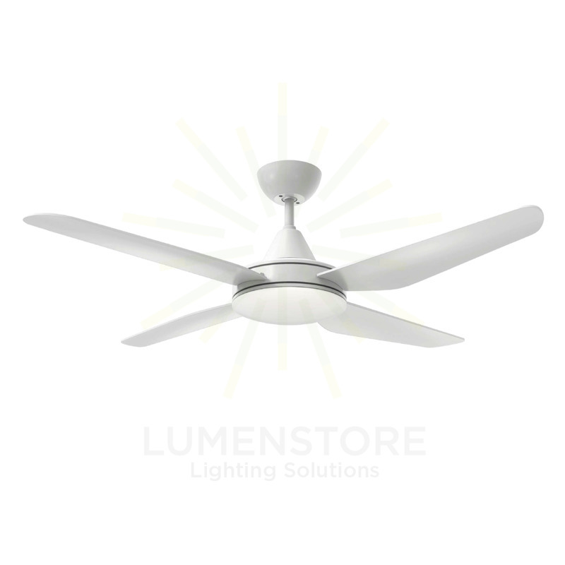 ventilatore led tramontana 132cm motore 30w acb da soffitto