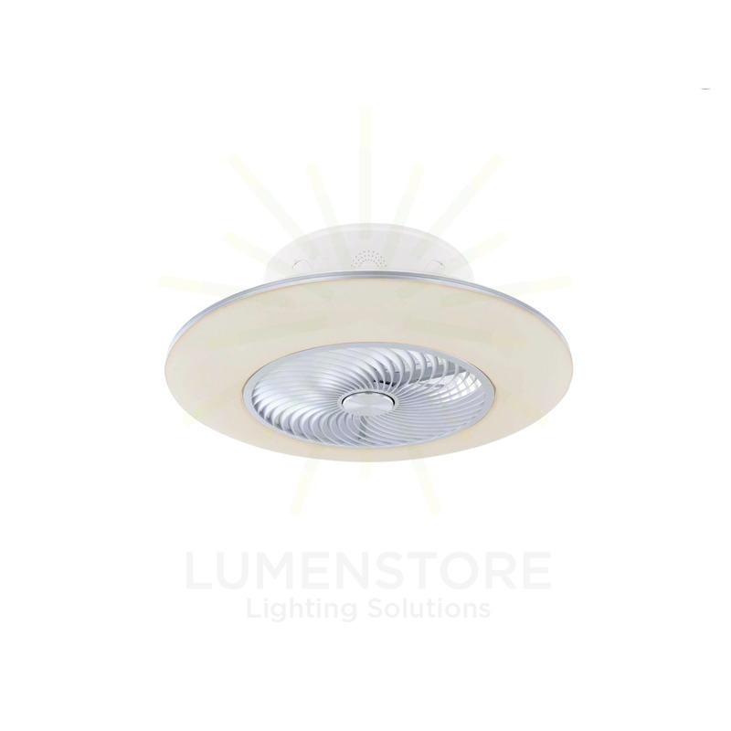 ventilatore led arashi 58cm motore 18w acb da soffitto