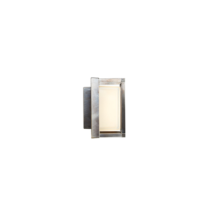 applique led ice cubic 11w luce calda 3000k ottone nickelato ip65 m3404
