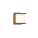 applique led ice cubic 11w luce calda 3000k ottone anticato ip65 m3405