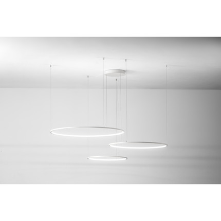 lampadario led erika 128w luce calda 3000k gea luce rotondo 3