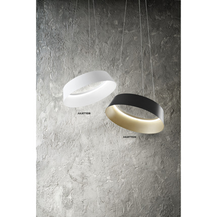 lampadario led juliette 50w luce calda 3000k gea luce bianco