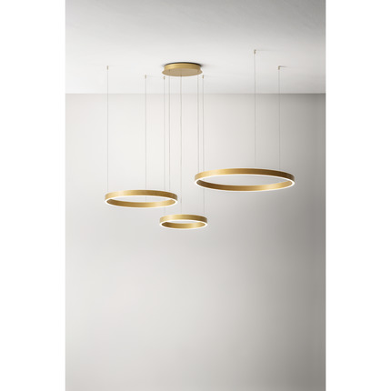 lampadario led criseide 180w luce calda 3000k gea luce oro 3