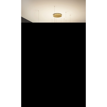 lampadario led criseide 180w luce calda 3000k gea luce oro 3