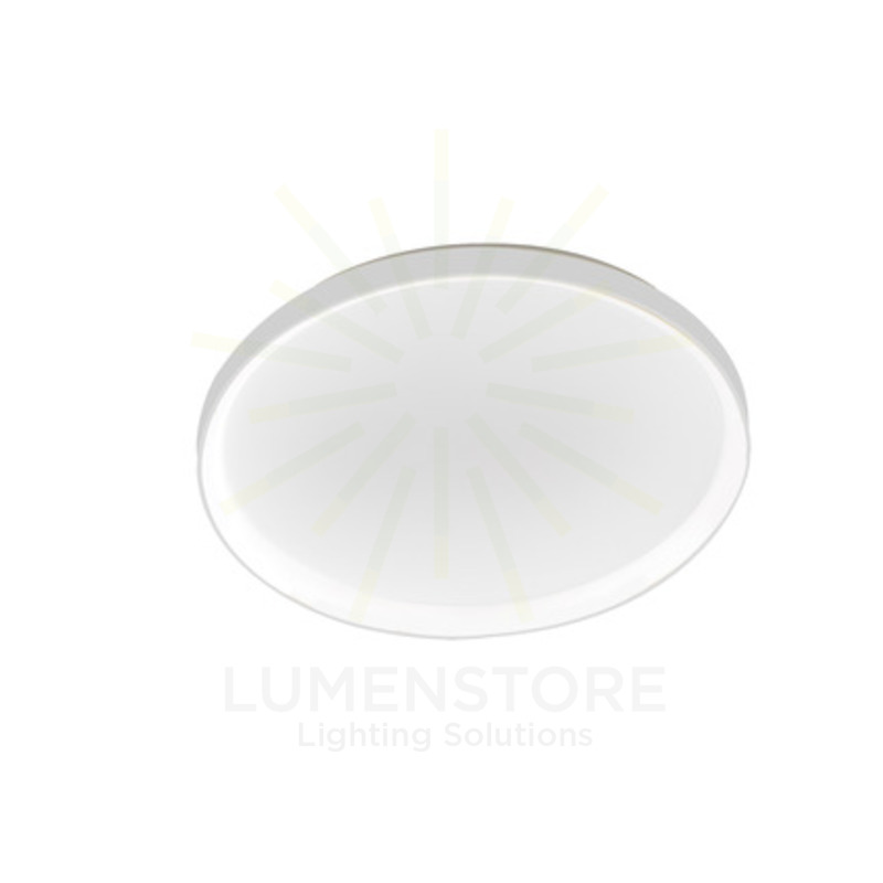 plafoniera krizia 38w luce naturale 4000k gealuce medio bianco