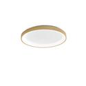 plafoniera krizia 80w luce calda 3000k gealuce xxl oro