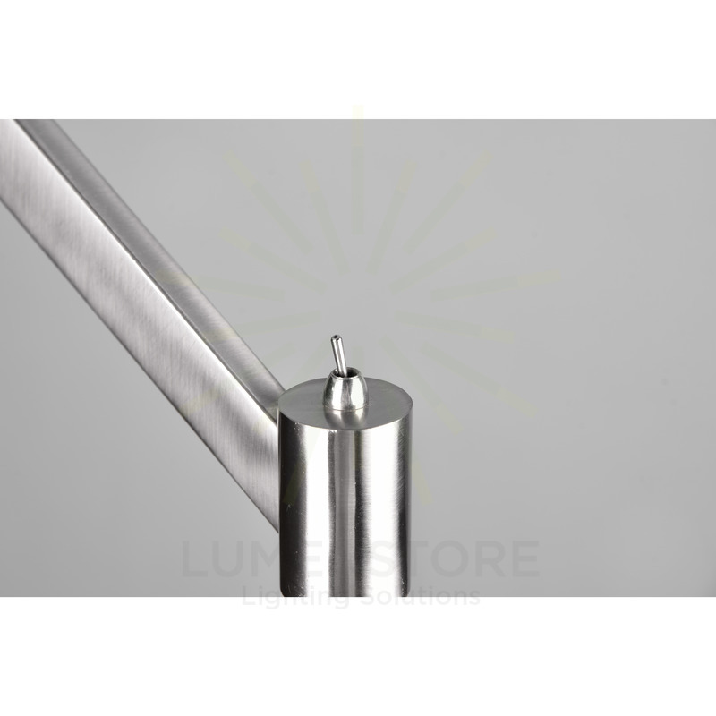 piantana colore nichel opaco serie cassio trio lighting 414400107