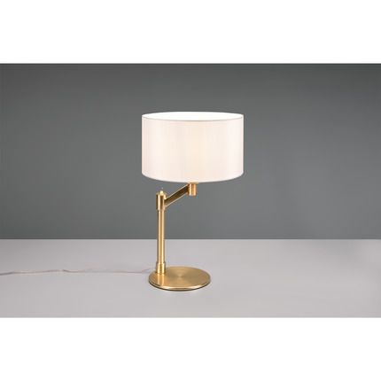 lampada da tavolo serie cassio trio lighting 514400108 ottone