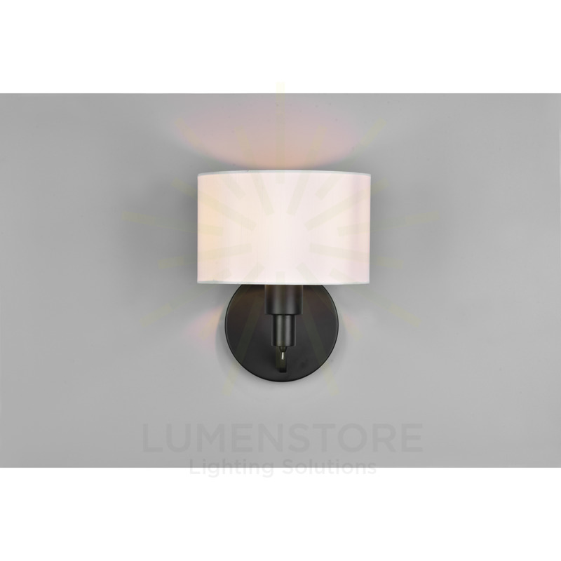 applique serie cassio trio lighting 214470132 nero