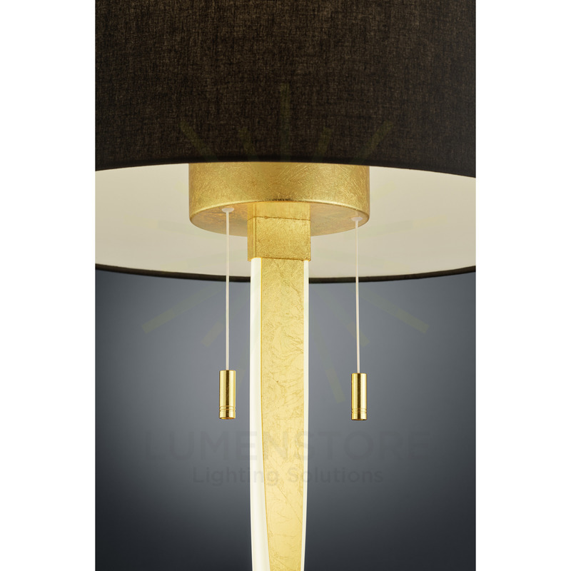 piantana led colore oro serie nandor trio lighting 475310379